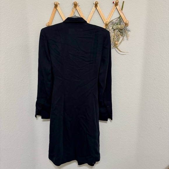 Emilia George Marie Blazer Transitional Maternity Knee Length Shirt Dress Sz XS - Picture 6 of 11